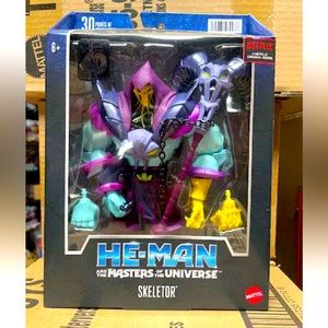 2022 MOTU Masters of the Universe Netflix Skeletor BN